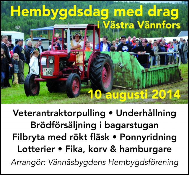 Hembygdsdag Västra Vännfors