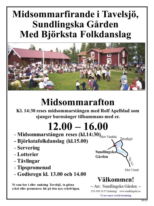 Midsommaraffisch 2019