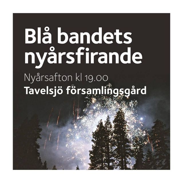 blå