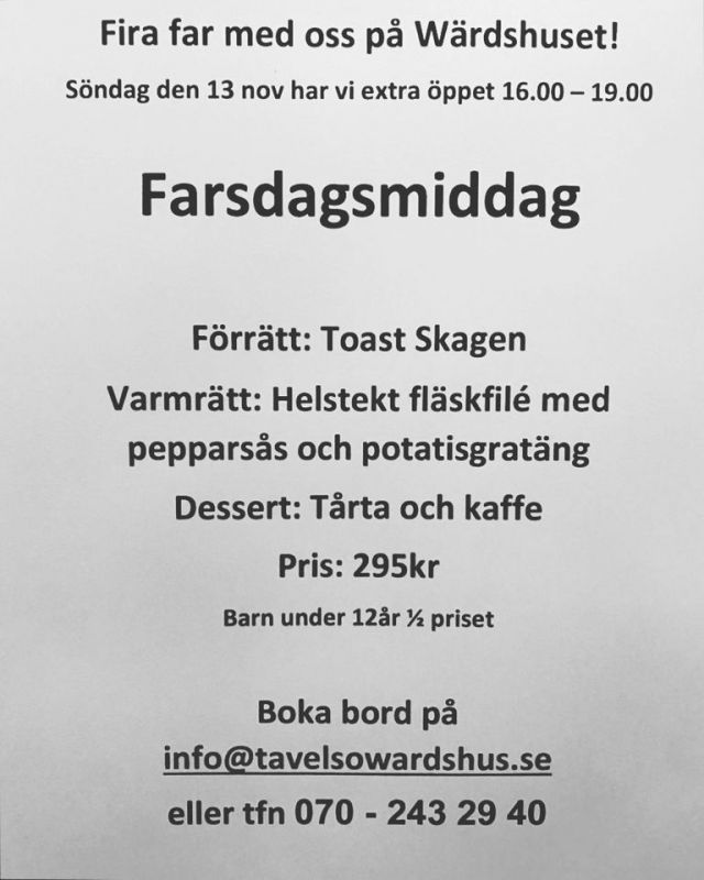 farsdag