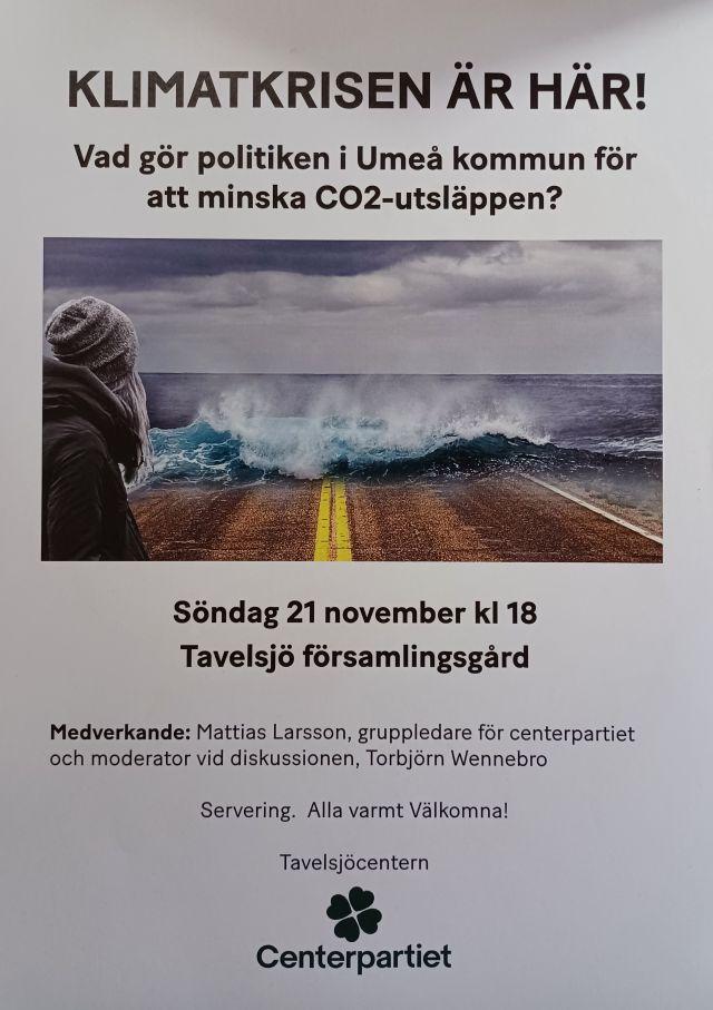 Klimatkrisen är här