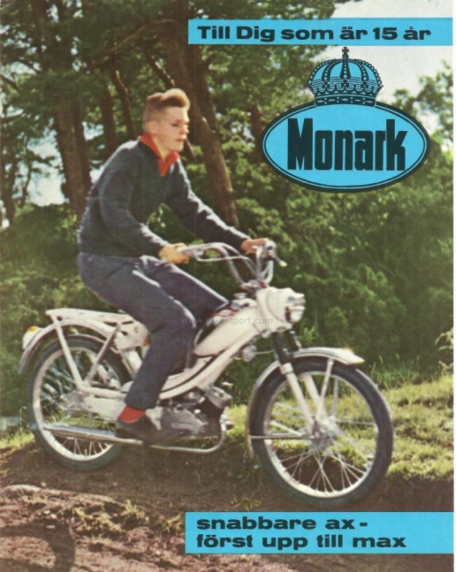 monark mopedbroschyr